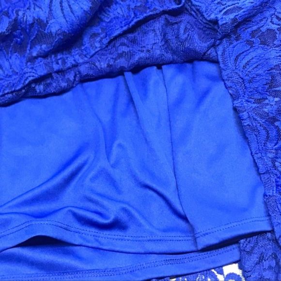 Torrid Electric Blue Fit & Flare Lace Midi Dress 1 1XL, 2 2XL NWT - Picture 10 of 14